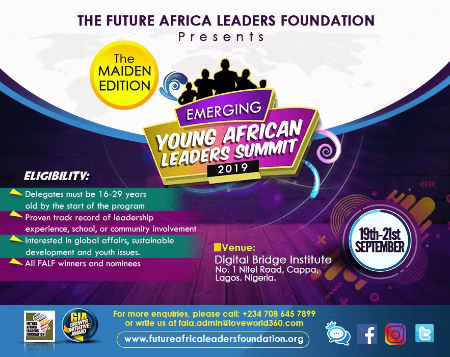 FALF Hosts Emerging Young African Leaders’ Summit