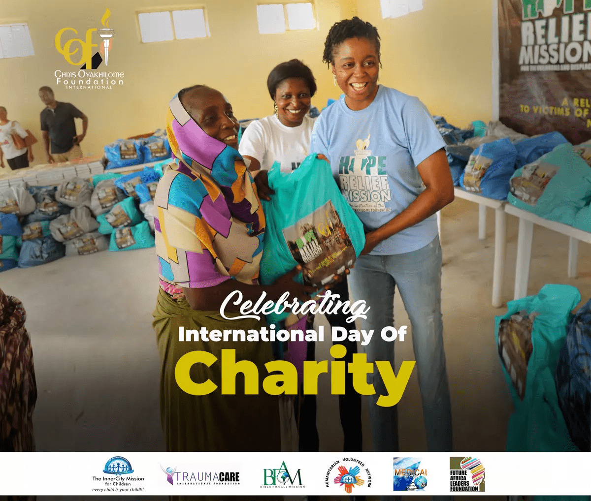 COFI Celebrates International Day of Charity 2019