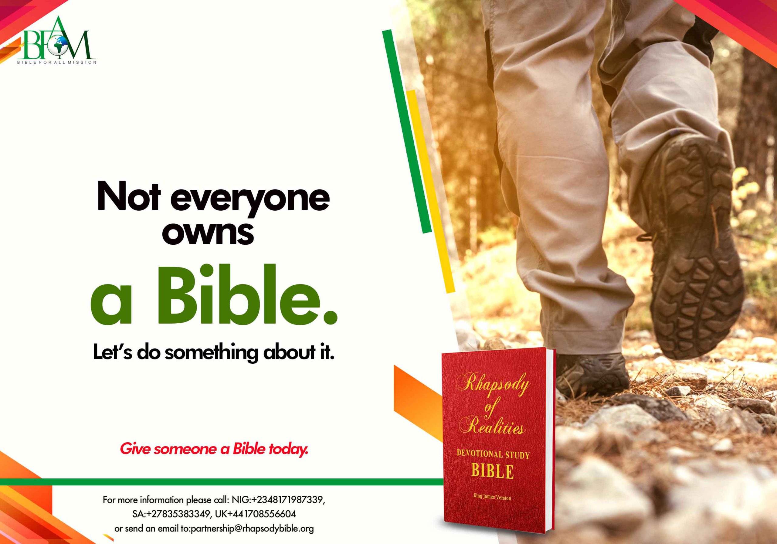 Bible For All Is The Ultimate Mission