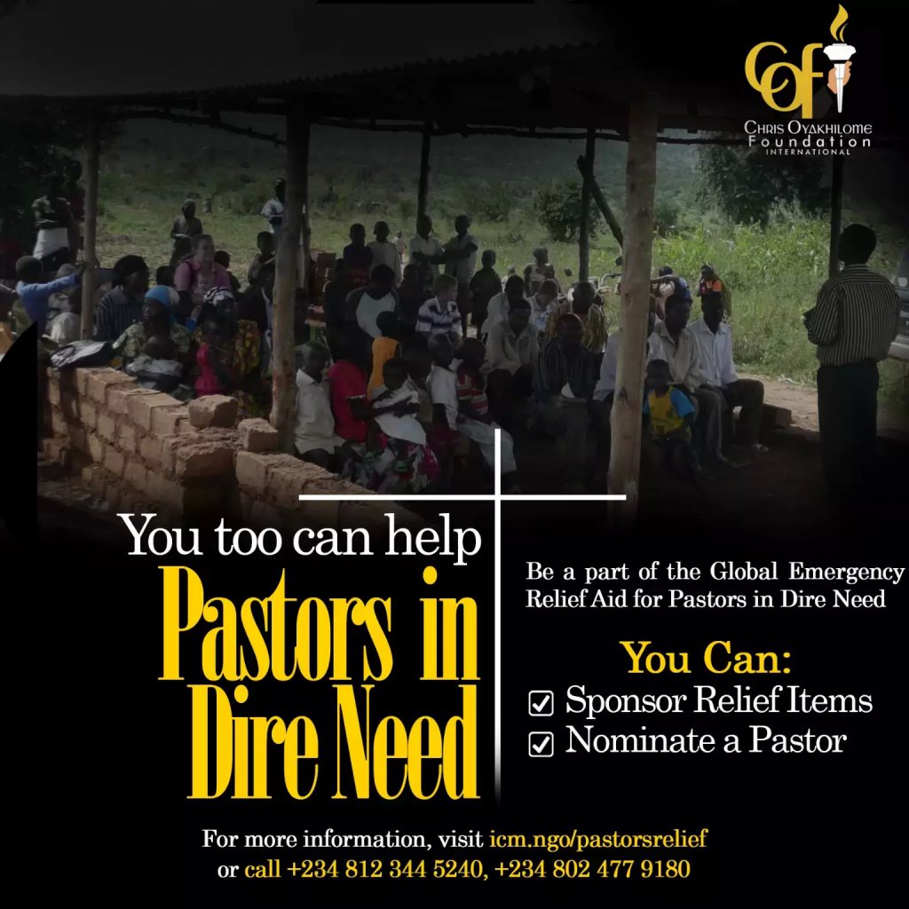 Global Emergency Relief Continues for Pastors and Ministers – Chris Oyakhilome Foundation International (COFI) picture