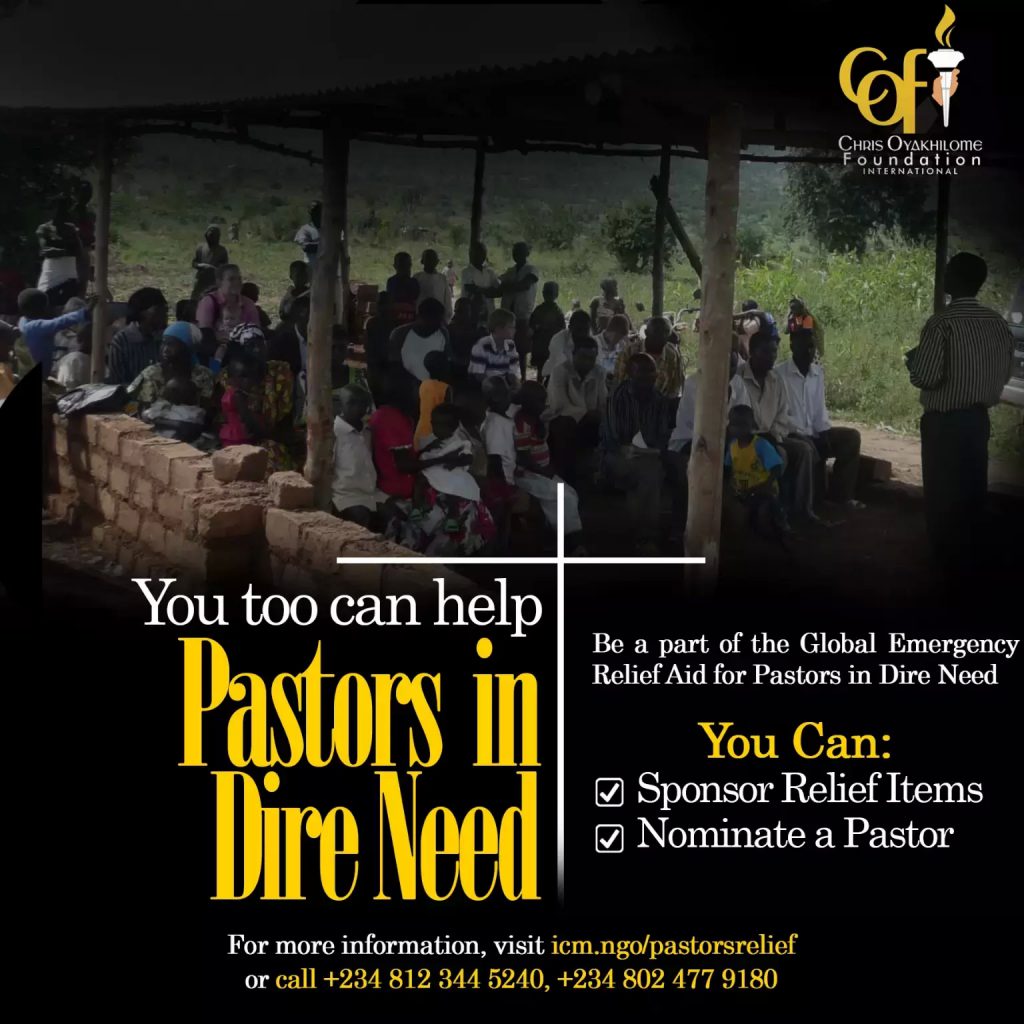 Global Emergency Relief Continues for Pastors and Ministers – Chris  Oyakhilome Foundation International (COFI)