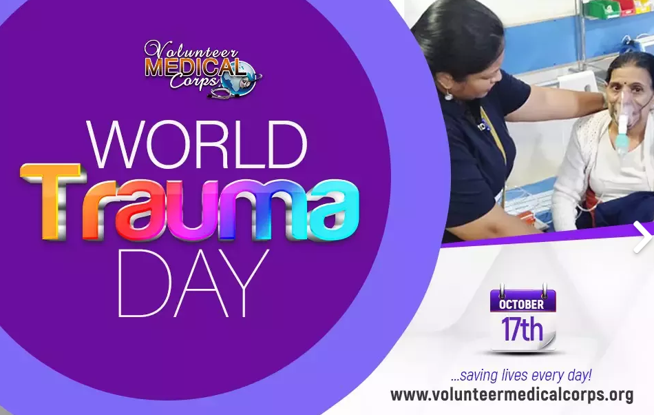 Volunteers Acknowledged on World Trauma Day