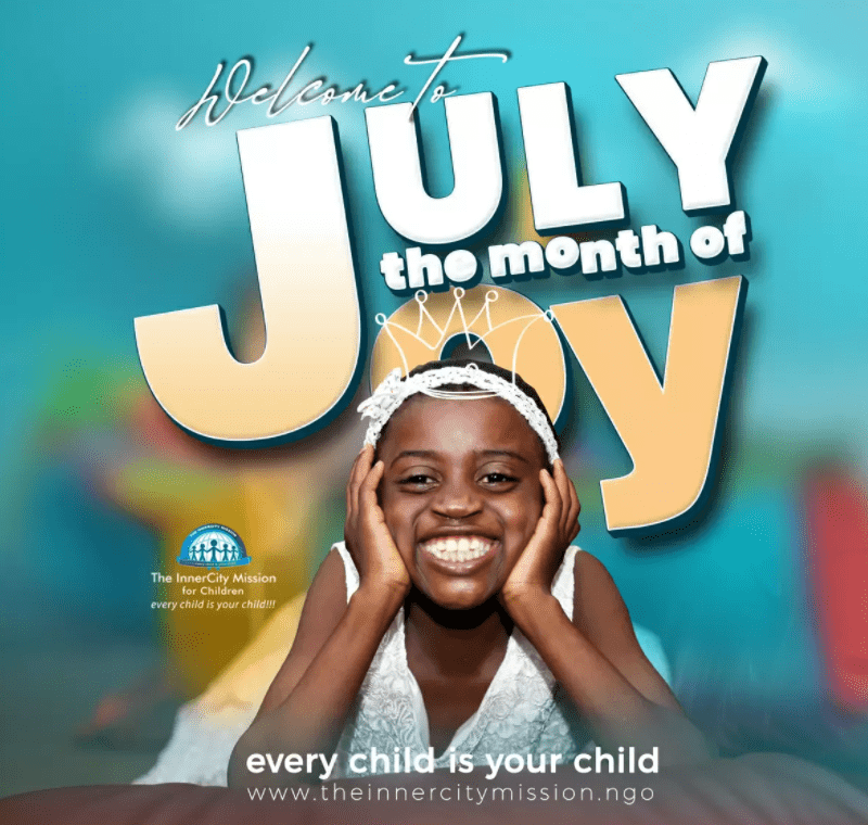InnerCity Mission Activities in the Month of Joy