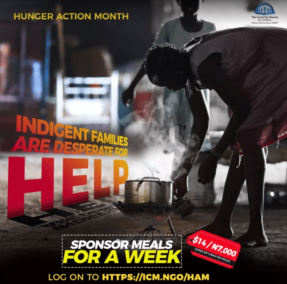 Hunger Action Month Continues with Chris Oyakhilome and InnerCity Mission pic
