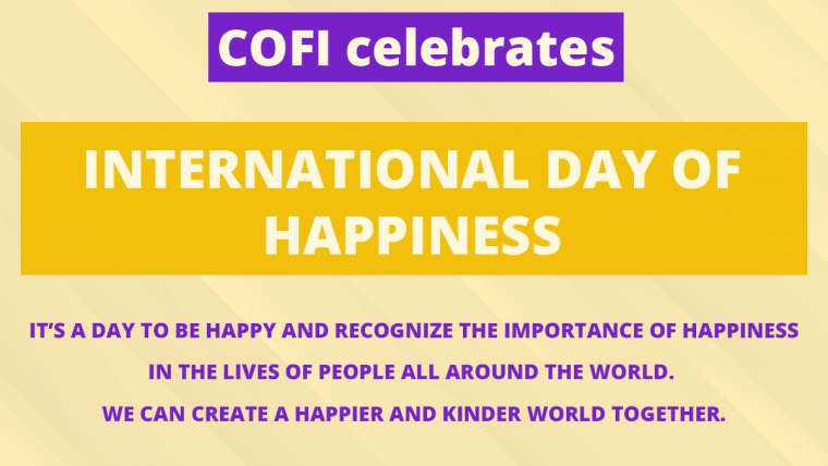 COFI & ICM Celebrate International Day of Happiness Through Giving